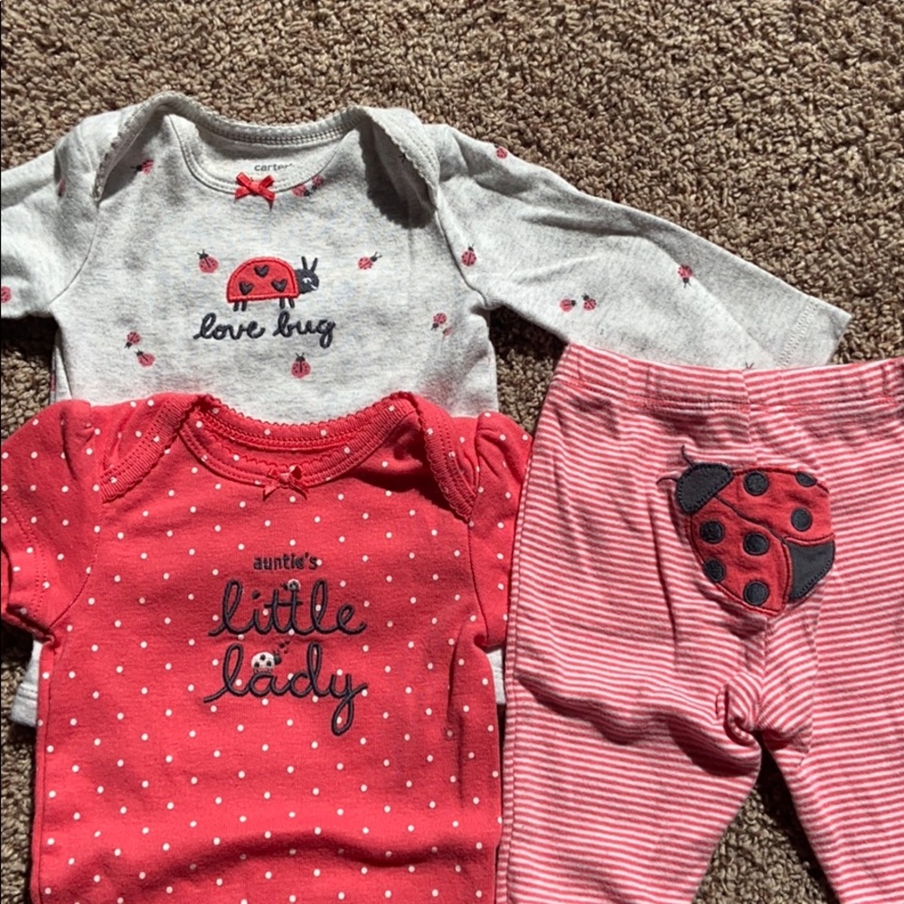 Ladybug outfit (3 month)